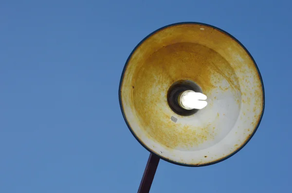 Park lichte palen — Stockfoto