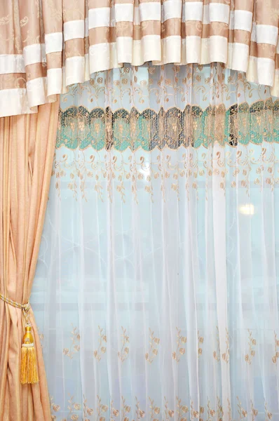 Silk curtain — Zdjęcie stockowe