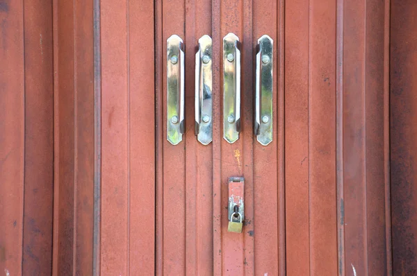 鉄の扉 — ストック写真