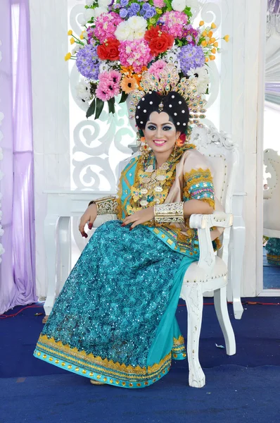 Indonesische Braut — Stockfoto