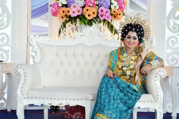 Mariée indonésienne — Photo