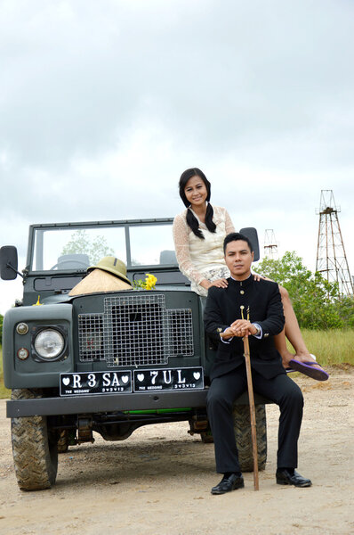Indonesian bridal couples prewedding photoshoot