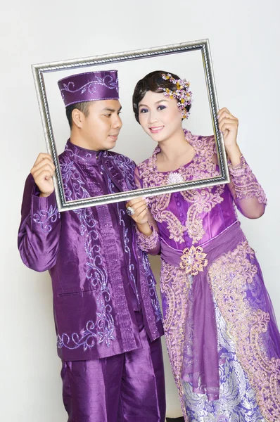 Indonesia novias parejas —  Fotos de Stock