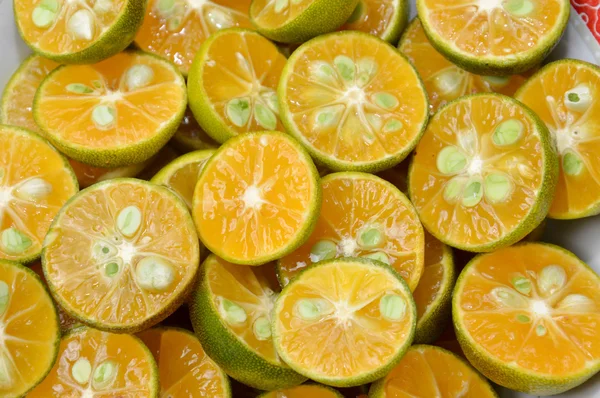 Sliced citrus fruit — Stock Photo, Image