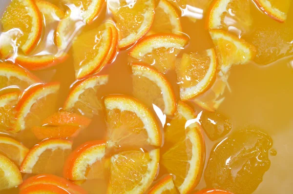 Fundo de suco de laranja fresco — Fotografia de Stock