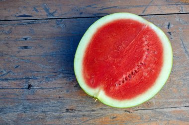 dilim karpuz ahşap tablo