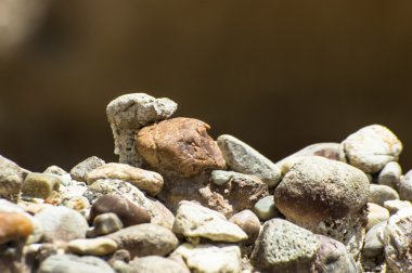 batu akik veya kum üzerinde doğal taş