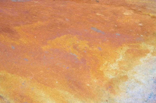 Farbabstrakt über das Gemisch aus Wasser und Öl — Stockfoto
