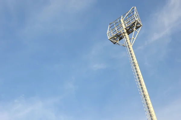 Stâlpi de lumină stadion — Fotografie, imagine de stoc