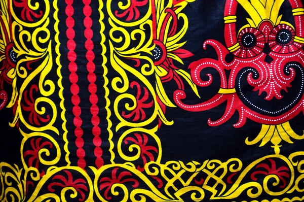 Detailed patterns of Indonesia batik cloth — Stock Photo, Image