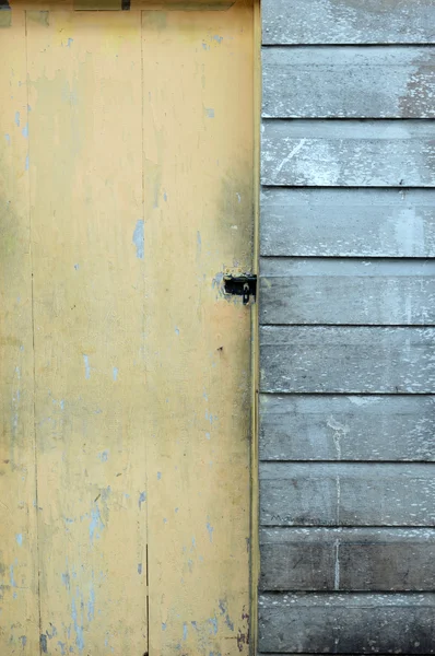 木製のドアの背景 — ストック写真