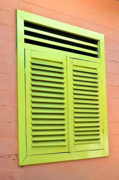 The old wooden windows background — Stock Photo, Image