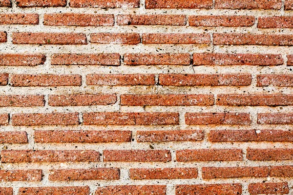 Old Roman Wall Red Brick — Stock Photo, Image