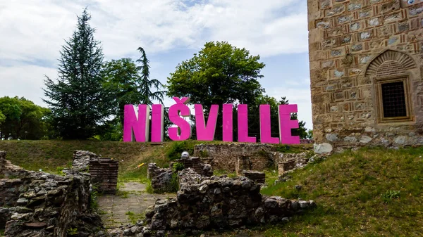 Nis 'te Nisville Caz Festivali tabelası