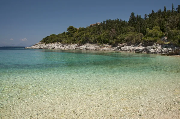 Emblisi Strand Kefalonia Eiland Griekenland — Stockfoto