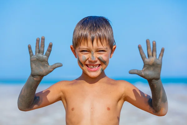 Dead sea mud bath leczenie — Zdjęcie stockowe