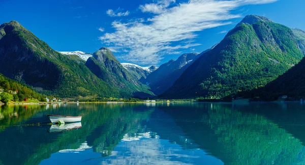 Bela paisagem da Noruega — Fotografia de Stock