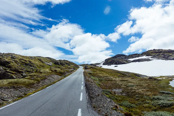 Estrada na Noruega — Fotografia de Stock