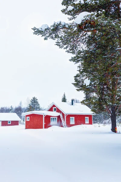芬兰的房子 — 图库照片
