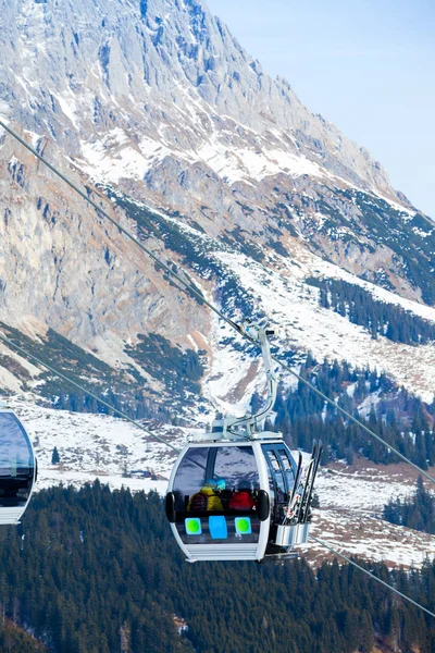 Skigebiet in Österreich — Stockfoto