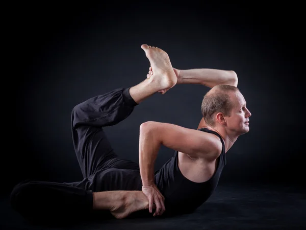 Yoga Adam — Stok fotoğraf