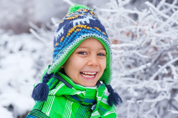 Winter boy — Stock Photo, Image