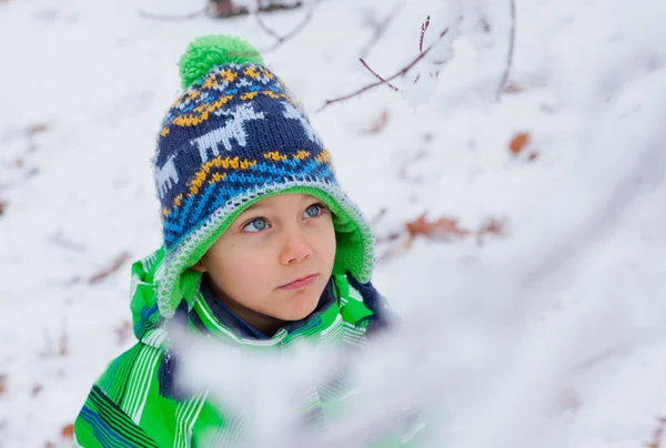 Winter boy — Stock Photo, Image