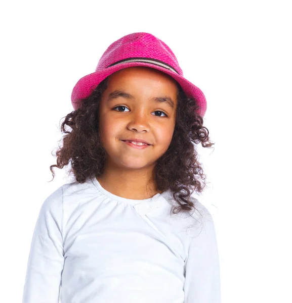 Little mulatto girl — Stock Photo, Image