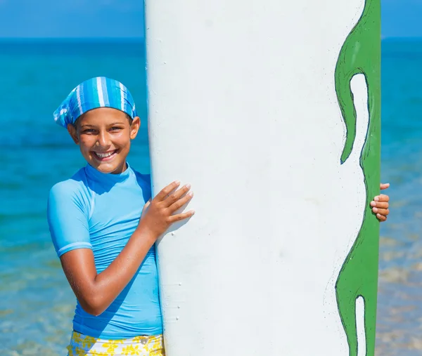 서핑 소녀 — 스톡 사진