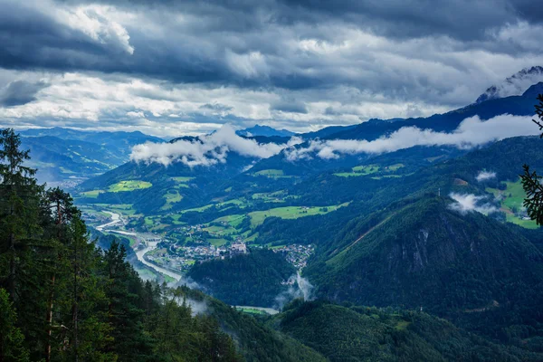 Hohenwerfen vár — Stock Fotó