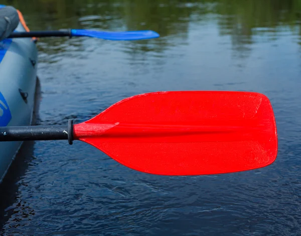 Red paddle — Stock Photo, Image
