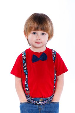 Şirin küçük çocuk..