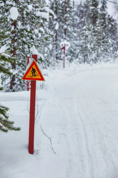 Trafikskylt. — Stockfoto