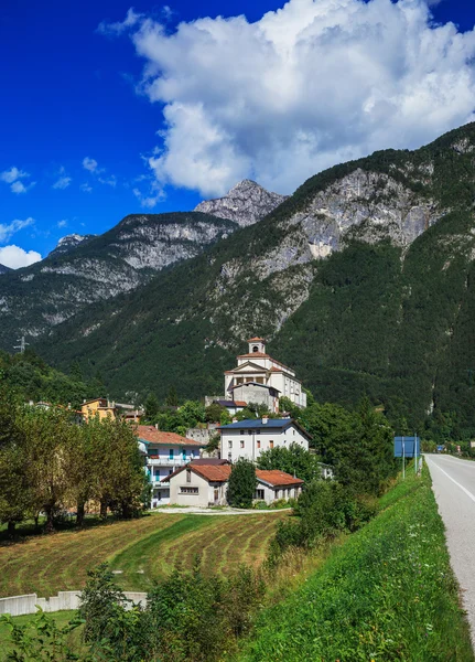 美丽的山景. — 图库照片