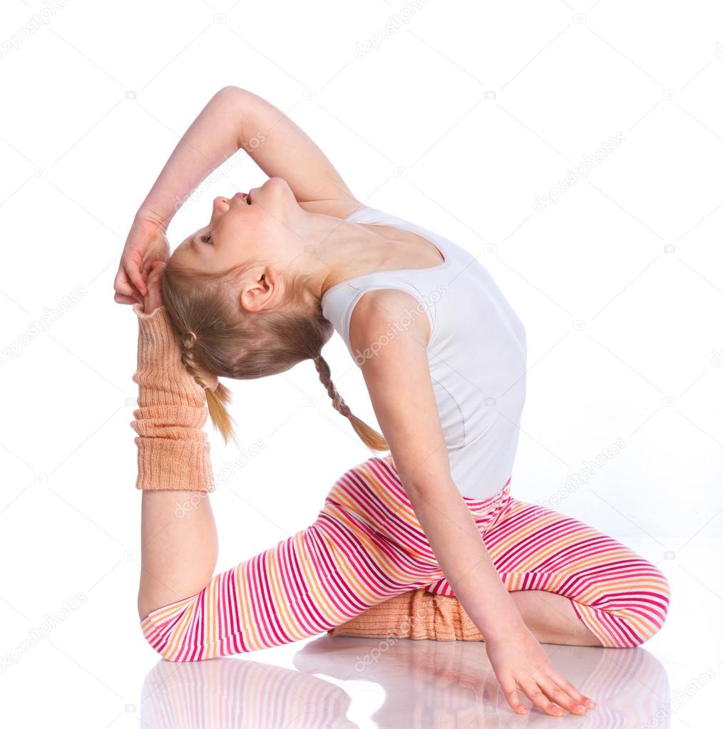 Cute Teen Yoga