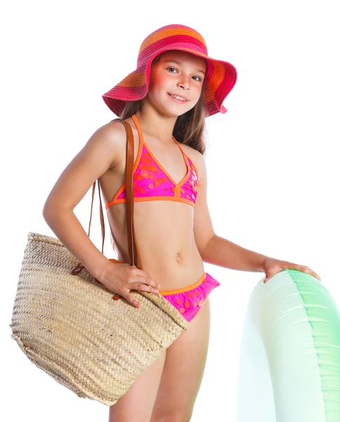 Girl in swimsuit — Stock Photo, Image