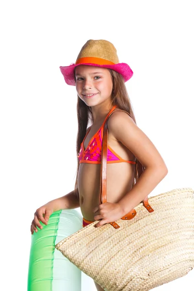 Girl in swimsuit — Stock Photo, Image