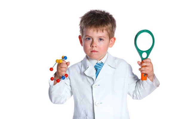 Little chemist — Stock Photo, Image