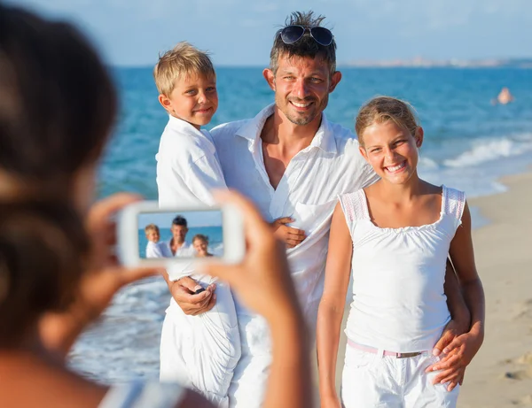 Aile fotoğrafı — Stok fotoğraf