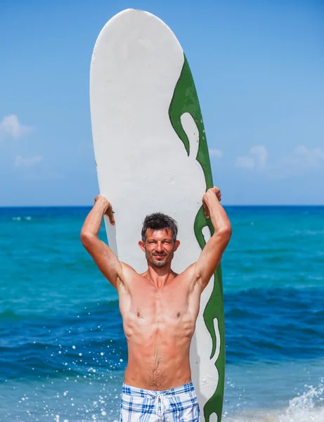 Hombre de surf — Foto de Stock