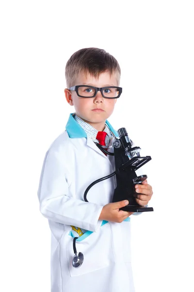 Pequeno médico bonito — Fotografia de Stock