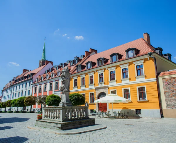 Старый город Вроцлав, Польша — стоковое фото