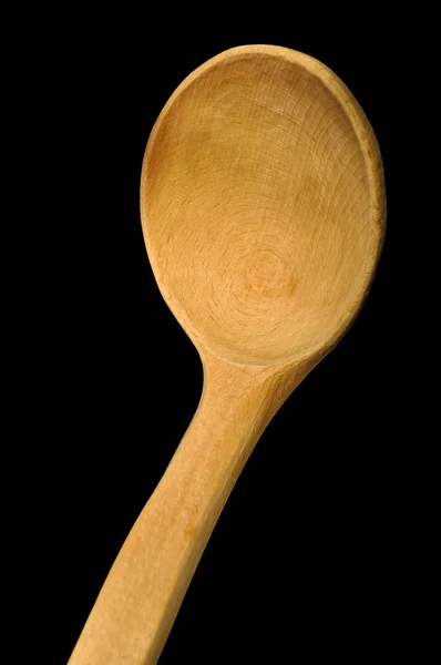 Ένα ξύλινο κουτάλι — Φωτογραφία Αρχείου