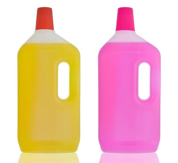 Plastikwaschmittelflasche — Stockfoto