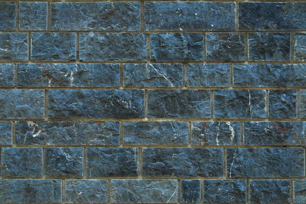 Blue stone wall — Stock Photo, Image