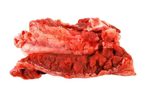 红色的原料肉 — 图库照片
