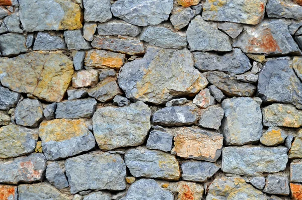Niebieski Kamień ściana — Zdjęcie stockowe