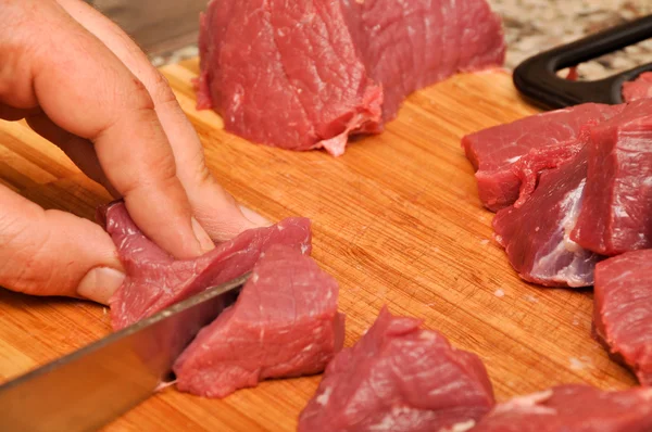 Red raw meat — Stock Photo, Image