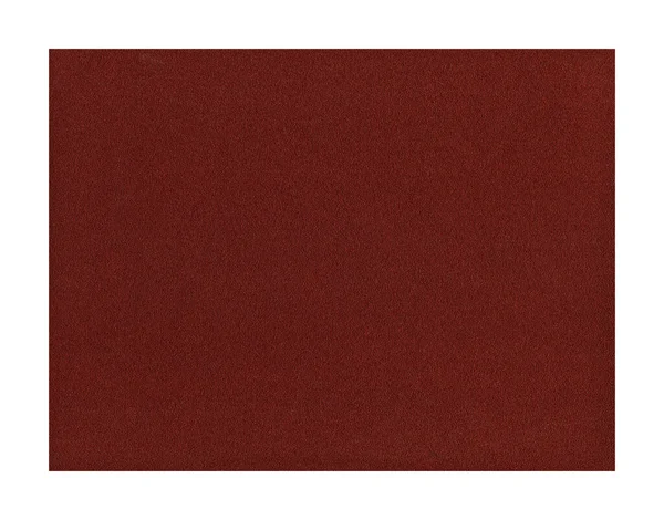 Alta Textura Superficie Papel Lija Rojo Rectangular Papel Lijado Fondo —  Fotos de Stock