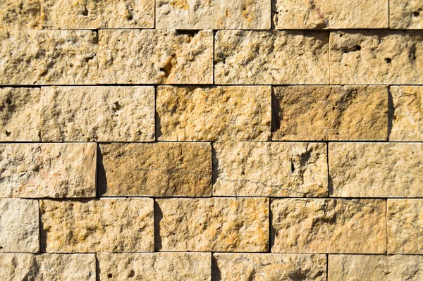 Ορθογώνια Κοπεί Μπεζ Μαρμάρινο Τοίχο Υφή Φόντο Μπορεί Είναι Πλακιδίων — Φωτογραφία Αρχείου